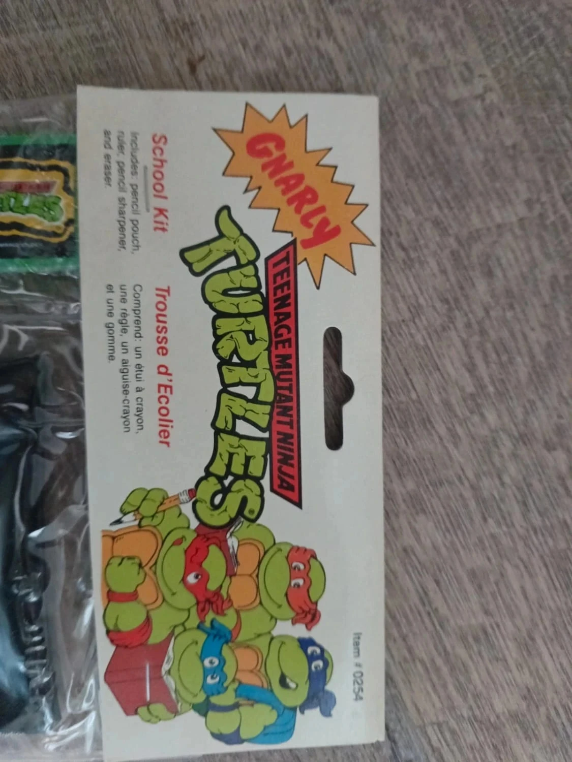 Set de escolar vintage tortugas ninja – photo 5